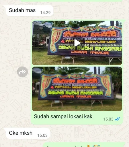Pengiriman Papan Bunga Rs Mitra Keluarga Bekasi