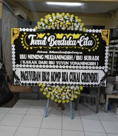 Papan Bunga Duka Rs Mitra Keluarga Bekasi
