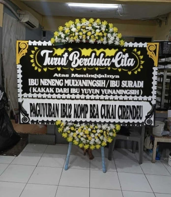 Papan Bunga di Rs Mitra Keluarga Bekasi
